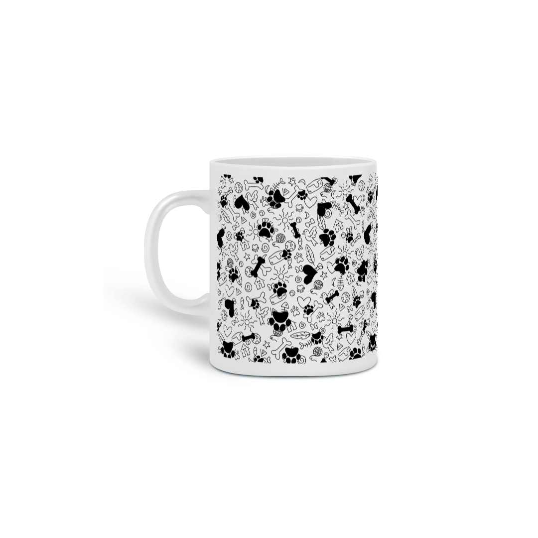 Nome do produto: Caneca Meu Pet e Eu