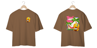 Nome do produto Camiseta Oversized Good Vibes