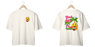 Nome do produto Camiseta Oversized Good Vibes
