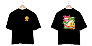 Nome do produto Camiseta Oversized Good Vibes