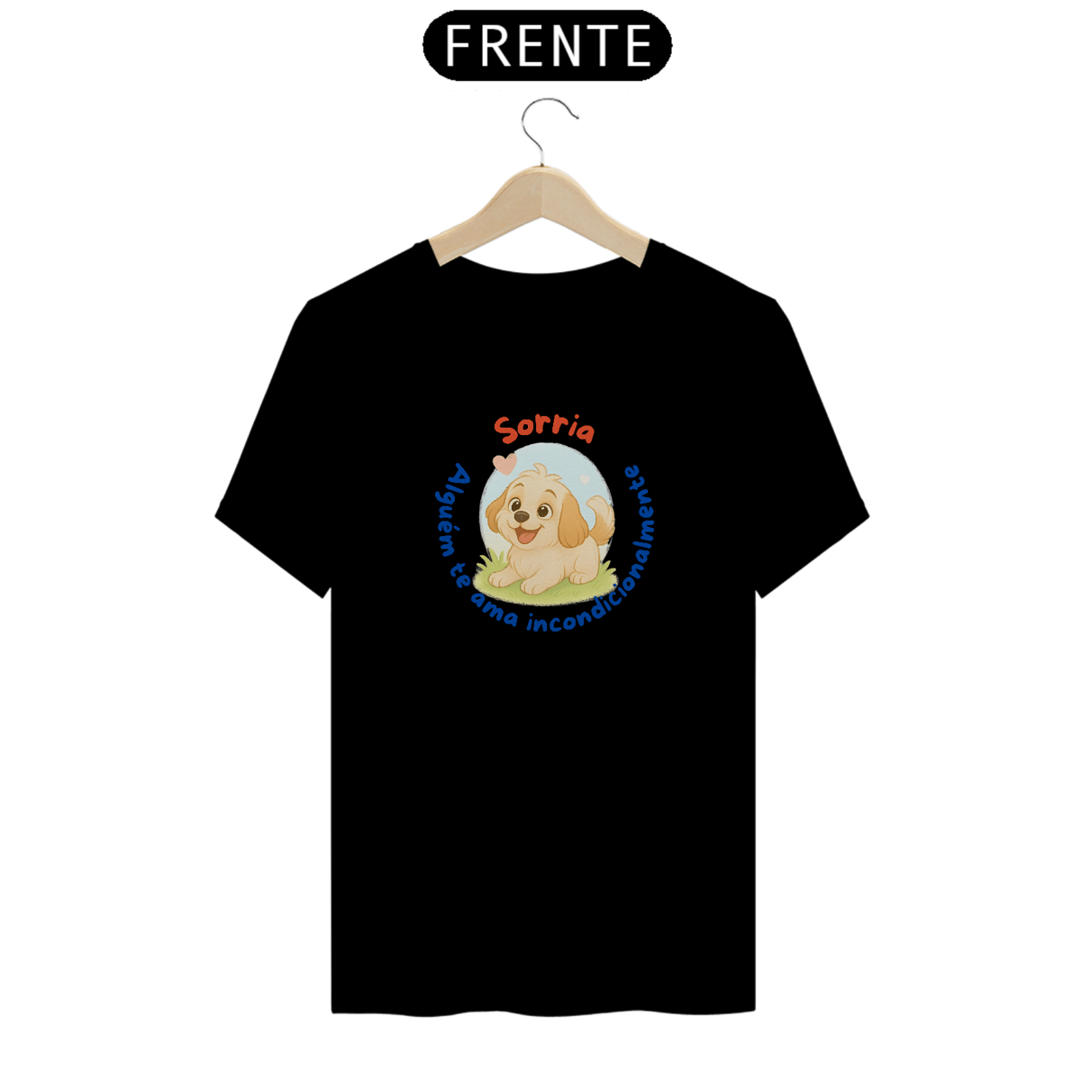 Nome do produto: Camiseta Quality Meu Pet e Eu