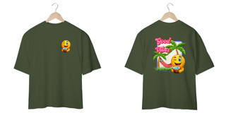 Nome do produto Camiseta Oversized Good Vibes
