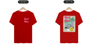 Nome do produto T-Shirt Classic Good Vibes
