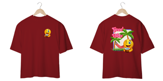 Nome do produto Camiseta Oversized Good Vibes