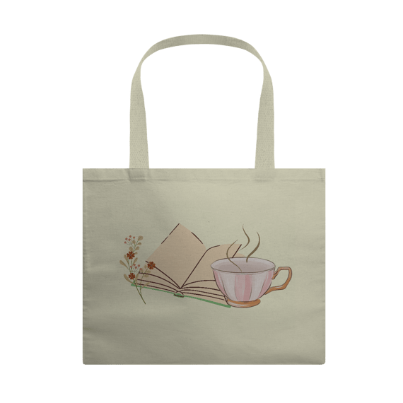Eco Bag Grande Entre Letras e Suspiros