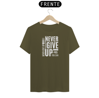 Nome do produto T-Shirt Never Give Up - Prime