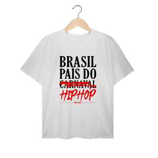 Nome do produto Camiseta Plus Size - PAÍS DO HIP HOP