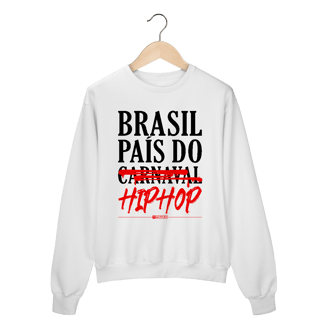 Nome do produto Moletom Fechado - PAÍS DO HIP HOP