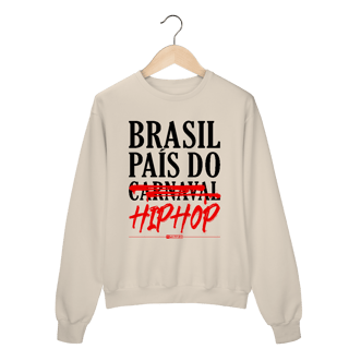 Nome do produto Moletom Fechado - PAÍS DO HIP HOP