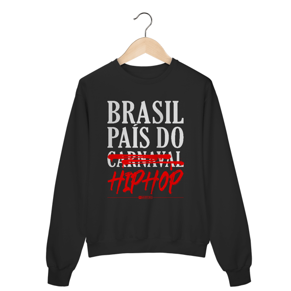 Moletom Fechado - PAÍS DO HIP HOP