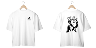 Nome do produto Camiseta Oversized Amor por Pit Bull