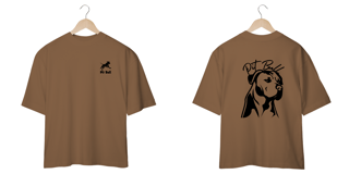 Nome do produto Camiseta Oversized Amor por Pit Bull