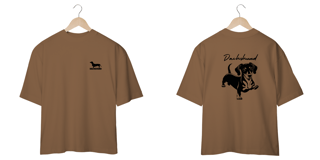 Nome do produto Camiseta Oversized Dachshund