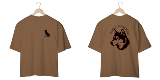 Nome do produto Camiseta Oversized Husky Siberiano