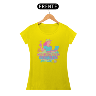 Nome do produto Baby Look Calculo, Logo Conquisto