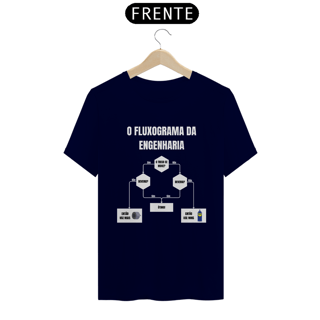 Nome do produto Camiseta Fluxograma da Engenharia