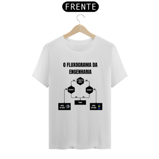 Nome do produto Camiseta Fluxograma da Engenharia