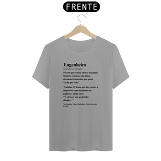 Nome do produto Camiseta Definição de Engenheiro - Frente