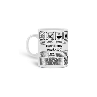 Nome do produto Caneca Engenheiro Mecânico