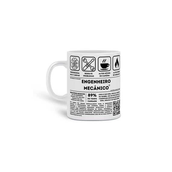 Caneca Engenheiro Mecânico