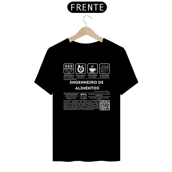 Camiseta Engenheiro de Alimentos 