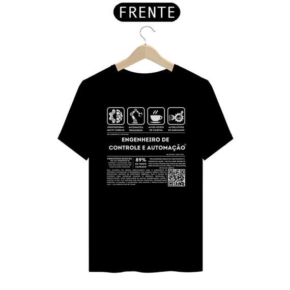 Camiseta Engenheiro de Controle e Automação