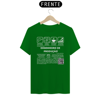 Nome do produto Camiseta Engenheiro de Produção