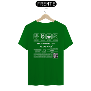Nome do produto Camiseta Engenheiro de Alimentos 