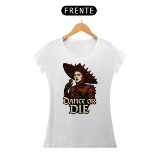 Nome do produto Camiseta Dance Or Die Lady Gaga Abracadabra Mayhem Vintage Feminina Algodão