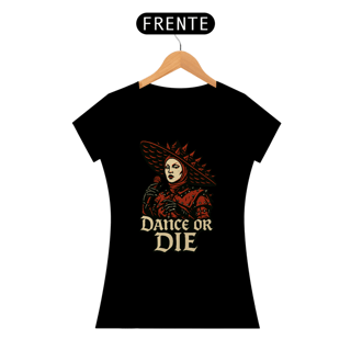 Nome do produto Camiseta Dance Or Die Lady Gaga Abracadabra Mayhem Vintage Feminina Algodão