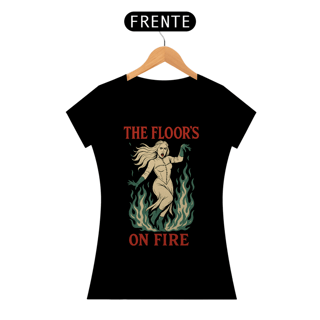 Nome do produto Camiseta The Floors On Fire Lady Gaga Abracadabra Mayhem Feminina Algodão