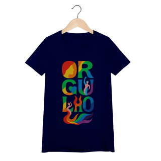 Nome do produto Camiseta Baby Look Orgulho LBTQIAPN+ Diversidade Algodão