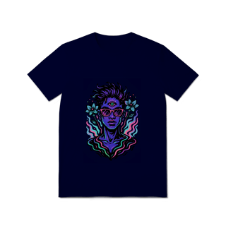 Nome do produto Camiseta Terceiro Olho Psicodélica Estilosa Urbana Algodão