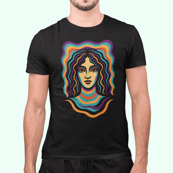 Camiseta Luminar Estilosa Diversidade Estampa Algodão