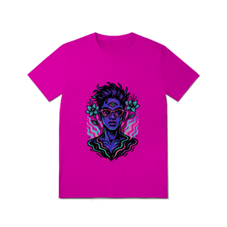 Nome do produto Camiseta Terceiro Olho Psicodélica Estilosa Urbana Algodão