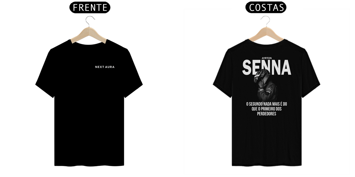 Nome do produto: Senna: O segundo nada mais é do que o primeiro dos perdedores