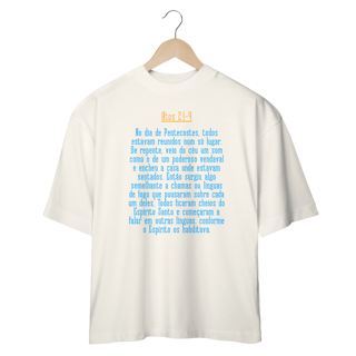 Atos 2:1-4 - Oversized