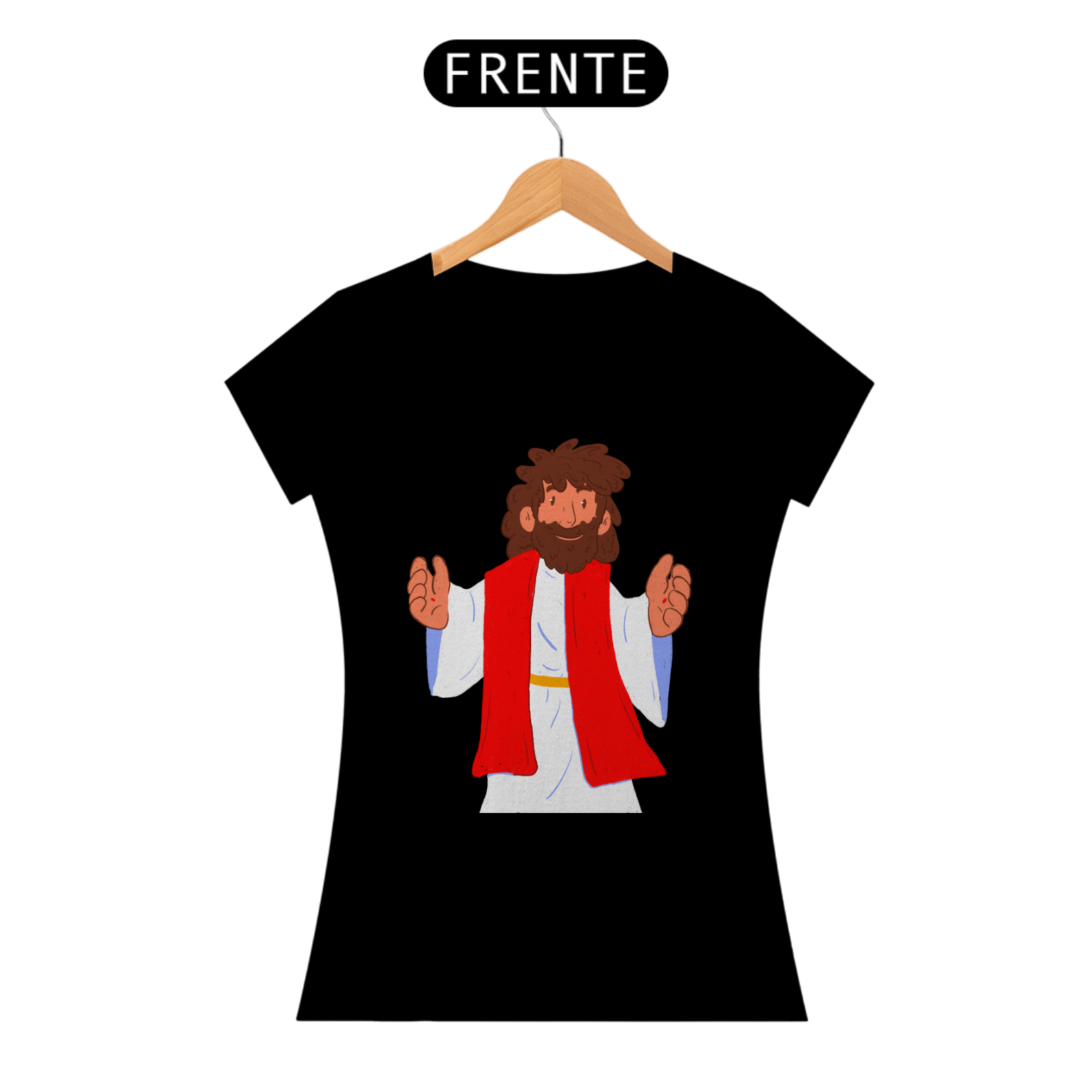 Jesus Cartoon - Feminina