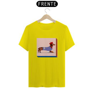 Nome do produtoCamiseta Unisex Salsicha Francês 