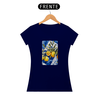 Nome do produtoT- Shirt Feminina Lemon Ciciliano 