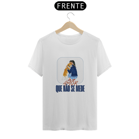 Camiseta Feminina Amor que Não se Mede 