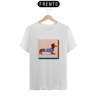 Nome do produtoCamiseta Unisex Salsicha Francês 