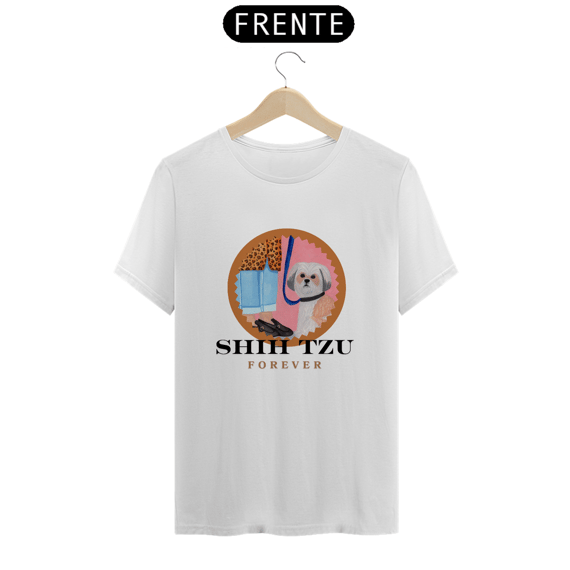 Camiseta Feminina Shih Tzu Forever 