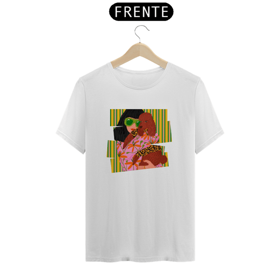 Camiseta Feminina Poodle 