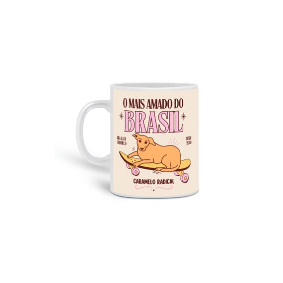 Caneca Cachorro Caramelo 