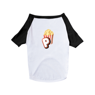 Roupa para Cachorro Nome Pipoca 