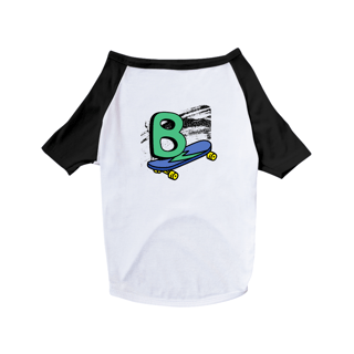 Nome do produtoCamiseta Pet Letra B 