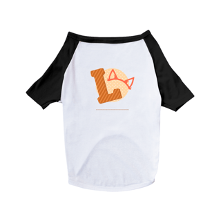Nome do produtoCamiseta Pet Letra L 