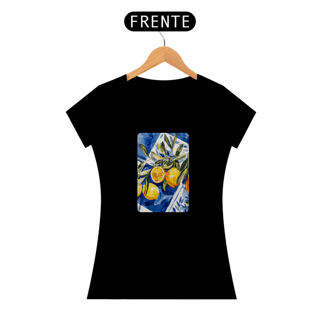Nome do produtoT- Shirt Feminina Lemon Ciciliano 