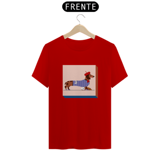 Nome do produtoCamiseta Unisex Salsicha Francês 